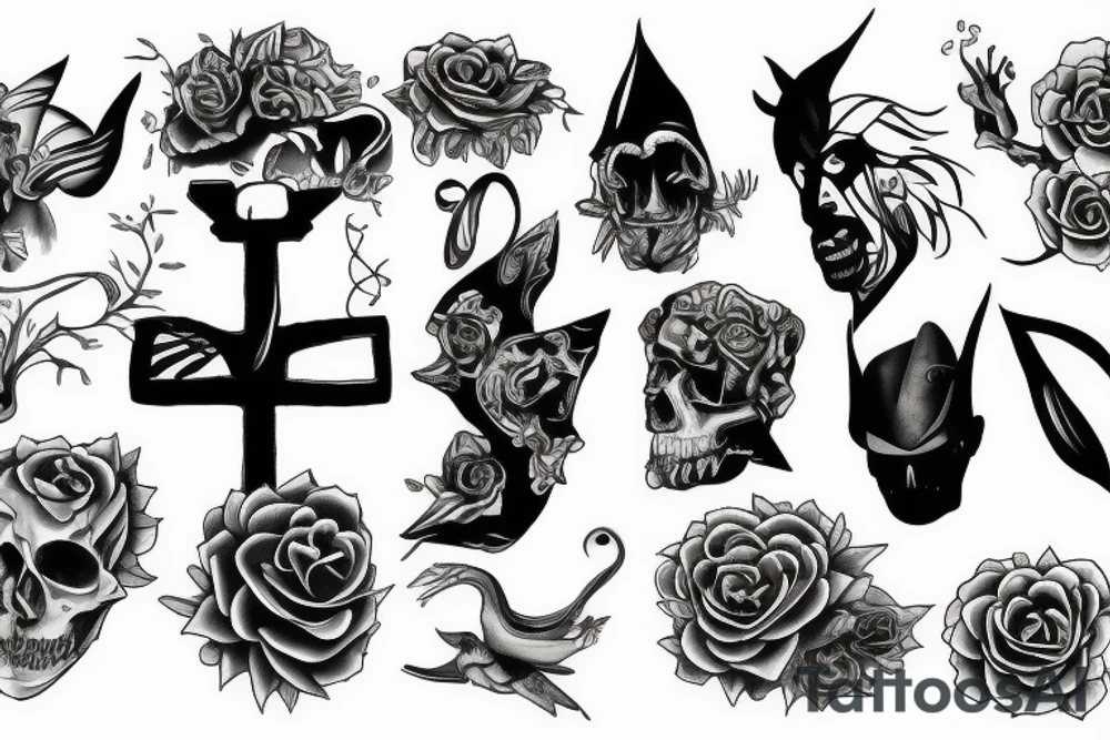 Cross tattoo idea