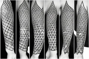 Triangles tattoo idea