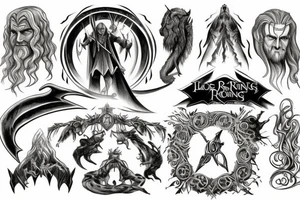 lord of the rings tattoo idea