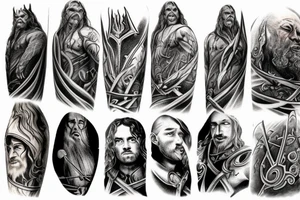 lord of the rings tattoo idea