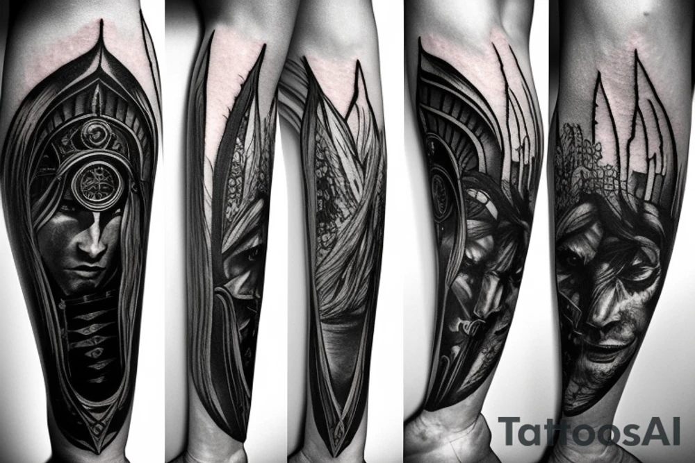Witcher 3 theme tattoo idea