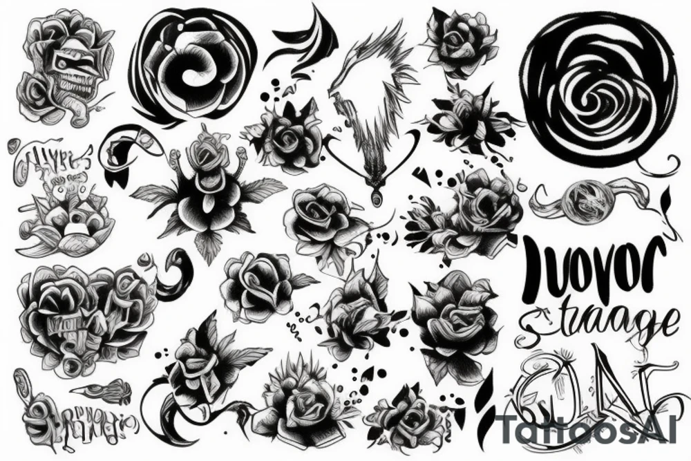 No idea tattoo idea