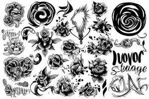 No idea tattoo idea