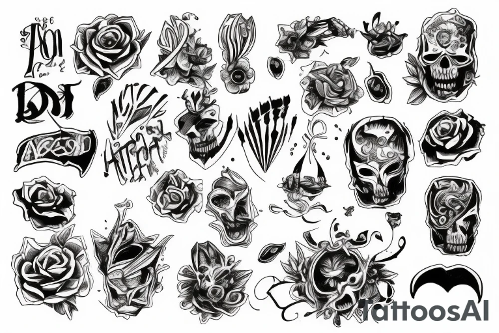 No idea tattoo idea