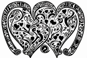 Tombstone with my heart on it tattoo idea