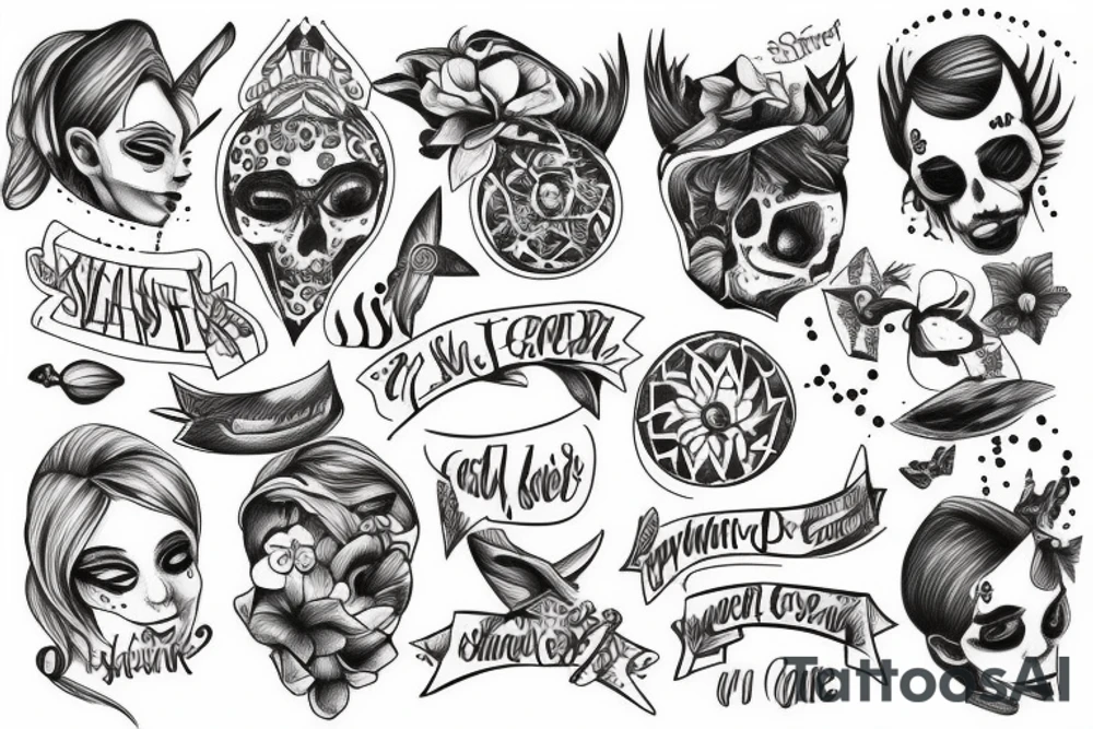 Now I lay myself to sleep now that I can rest in peace tattoo idea
