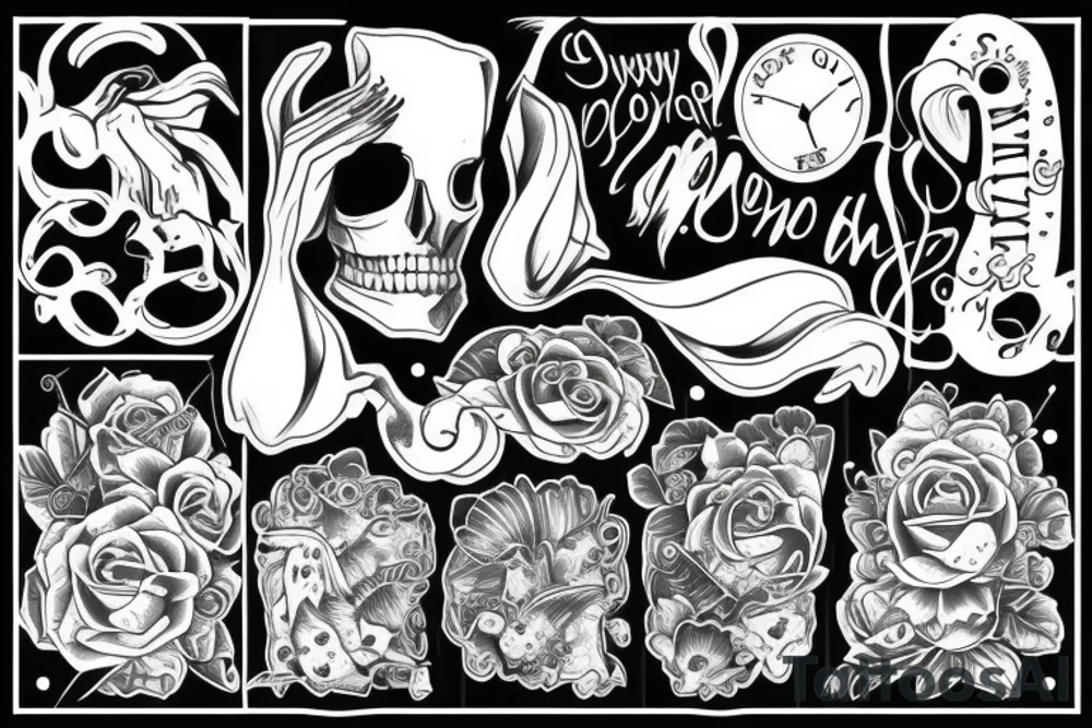Now I lay myself to sleep now that I can rest in peace tattoo idea
