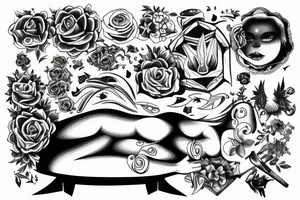 Now I lay myself to sleep now that I can rest in peace tattoo idea