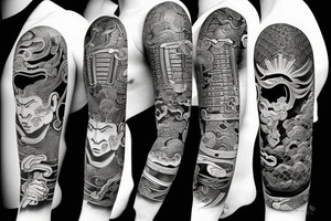 Japan, Samurai, Katana tattoo idea
