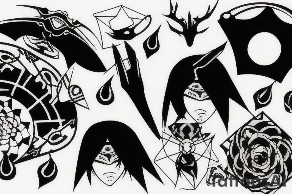 Itachi tattoo idea