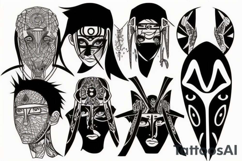 Itachi tattoo idea
