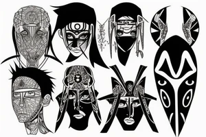 Itachi tattoo idea