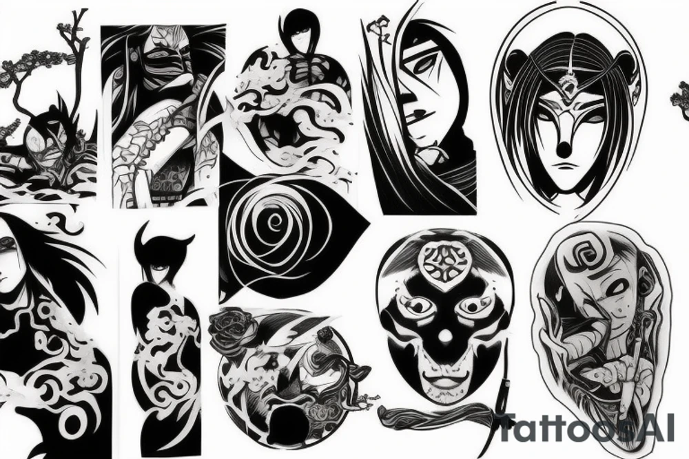 Itachi tattoo idea