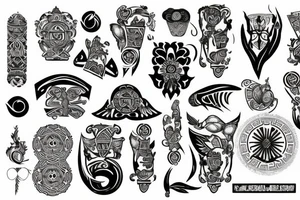 Greek style tattoo idea