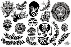 Greek style tattoo idea