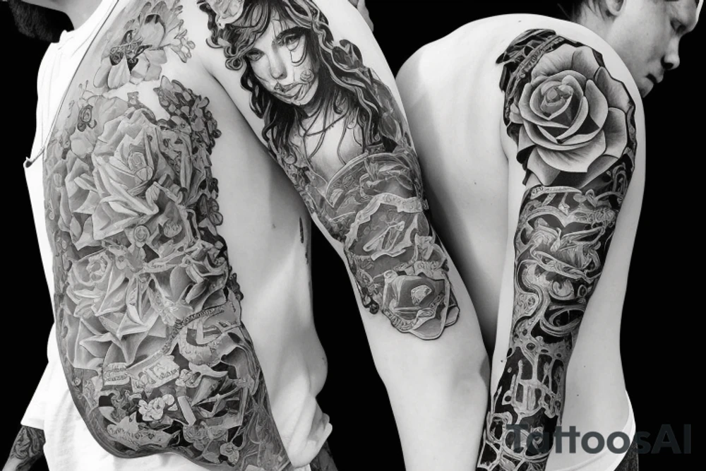 Strangers, lovers, enemies tattoo idea
