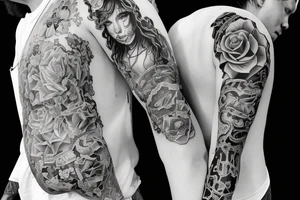 Strangers, lovers, enemies tattoo idea