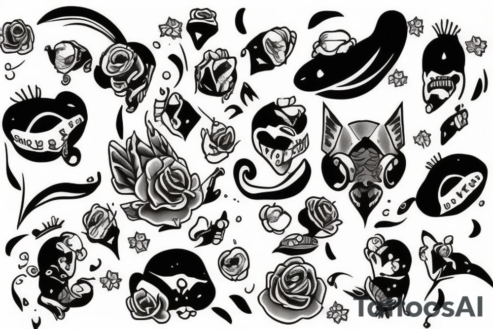 mole kretes tattoo idea