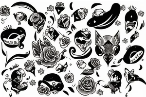 mole kretes tattoo idea