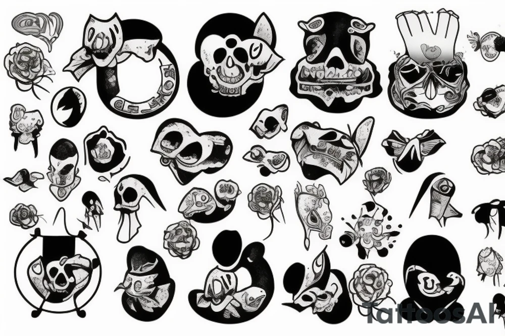 mole kretes tattoo idea