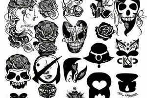 Strangers, lovers, enemies tattoo idea