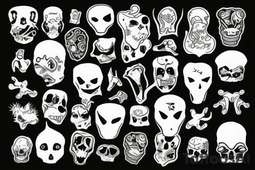 Strangers lovers enemy tattoo idea