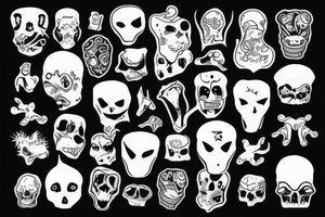 Strangers lovers enemy tattoo idea