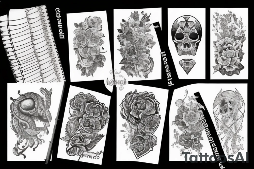 Małe lwiatko tattoo idea