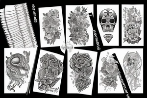 Małe lwiatko tattoo idea