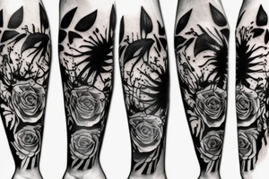 Gothic Nature tattoo idea