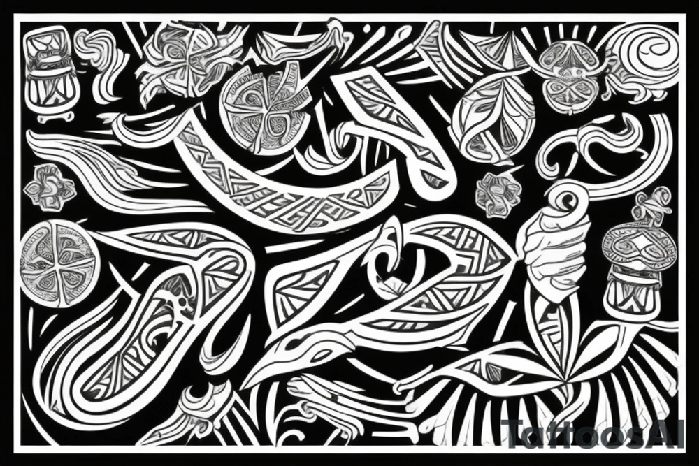 Polynesian tattoo idea