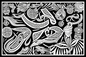 Polynesian tattoo idea