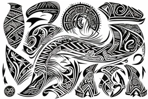 Polynesian tattoo idea