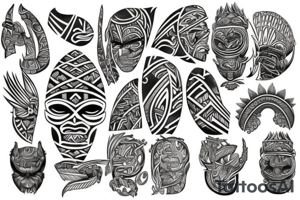 Polynesian tattoo idea