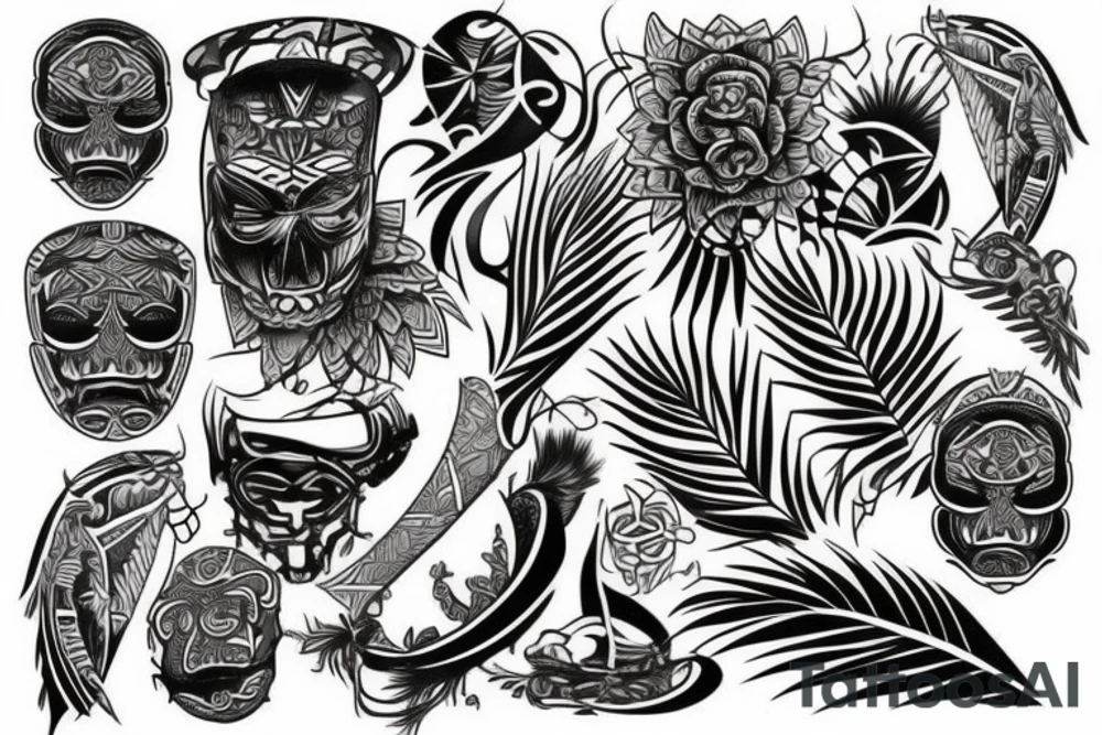 Polynesian tattoo idea