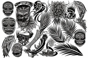 Polynesian tattoo idea