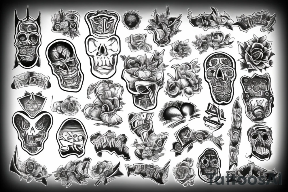 World tattoo idea
