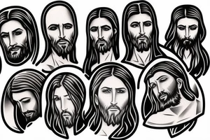 Jesus tattoo idea