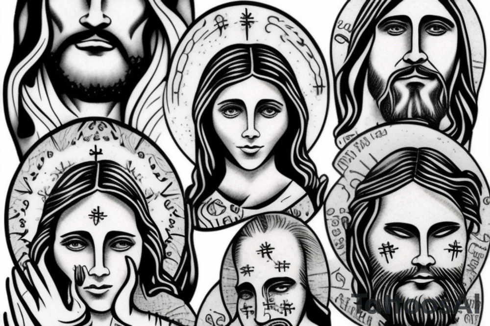 Jesus tattoo idea