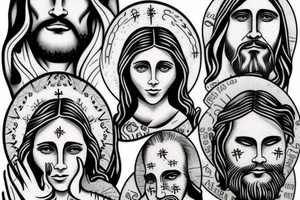 Jesus tattoo idea