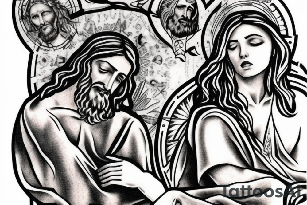 Jesus tattoo idea
