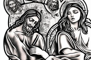Jesus tattoo idea