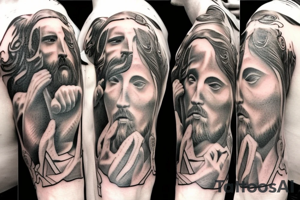 Jesus tattoo idea