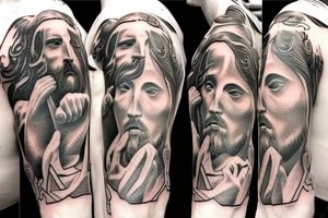 Jesus tattoo idea
