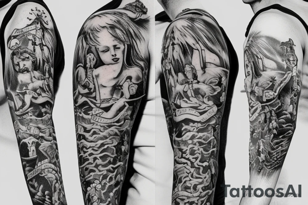 Saint Sebastian tattoo idea