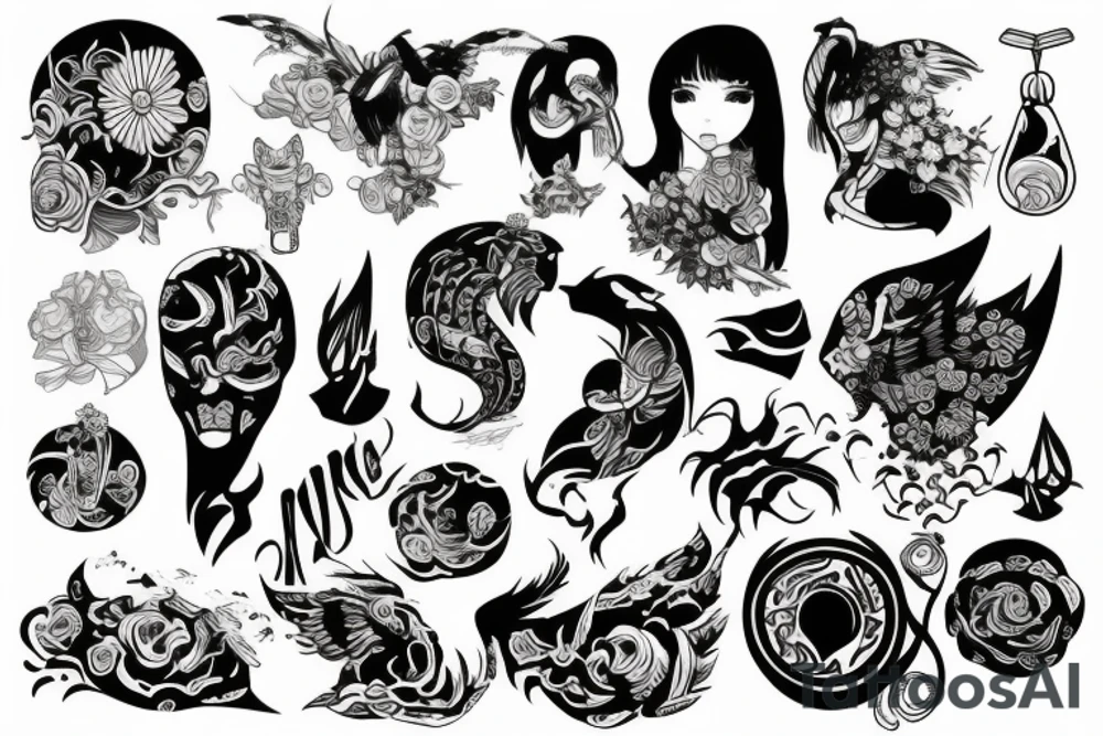 Miłość tattoo idea