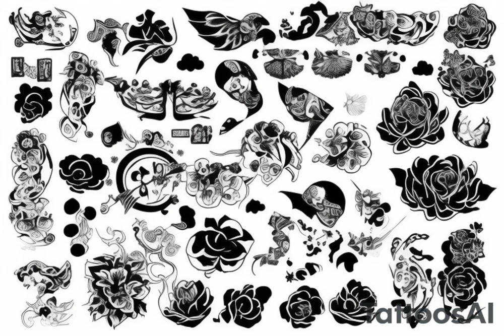 Miłość tattoo idea