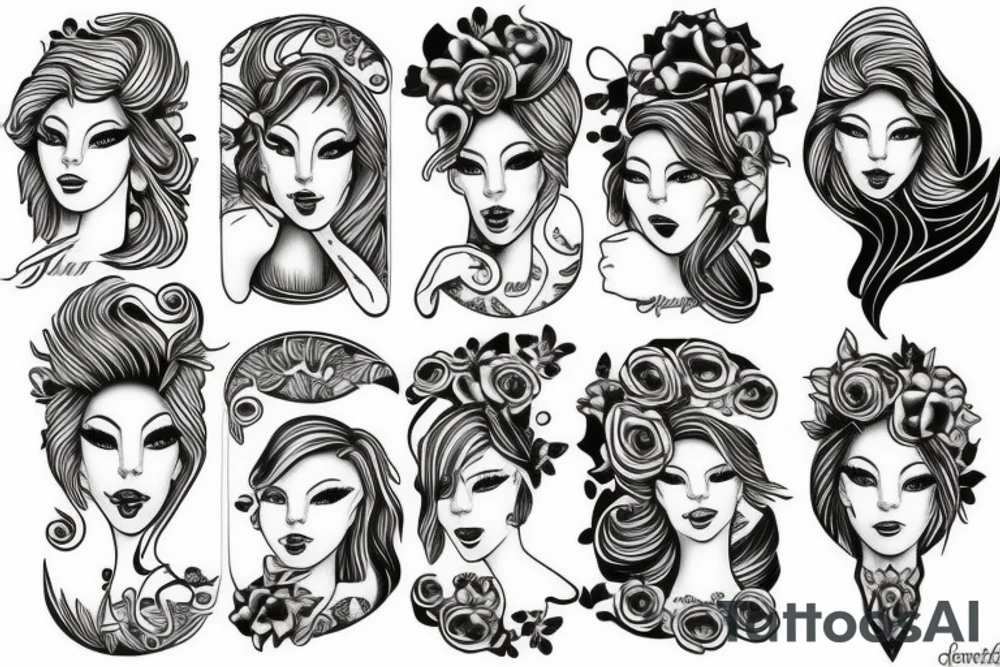 Lesbian tattoo idea