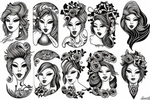 Lesbian tattoo idea