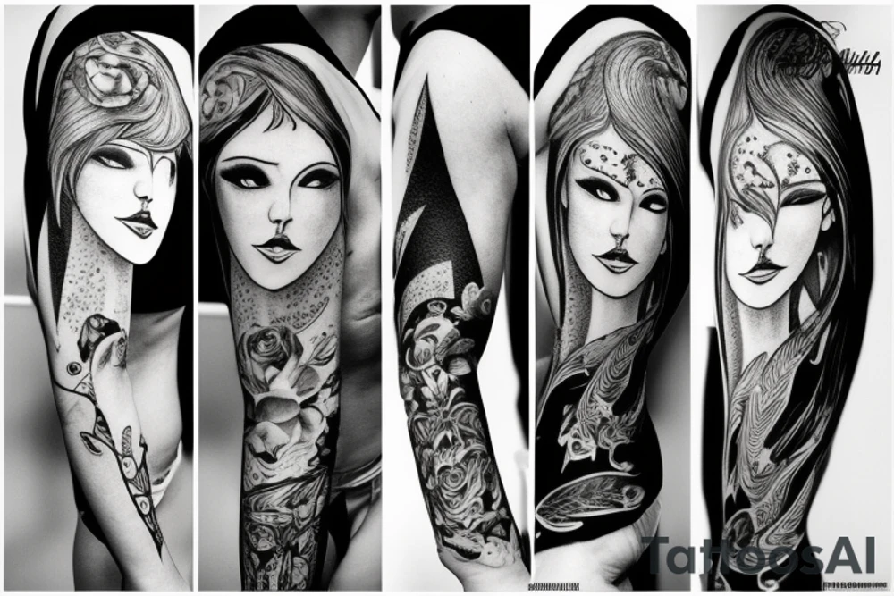 Lesbian tattoo idea